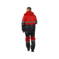 Костюм рабочий утепленный Профи, куртка+полукомбинезон, красный+черный 87472877 - фото 16702254