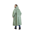 Плащ ОЗК влагозащитный из ткани бцк зеленый, с капюшоном, для мужчин и женщин 00010007259 - фото 16703845