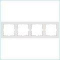 Рамка 4-м G-Classic бел. глянцевый Jasmart G1004W 1945084 - фото 16704178