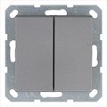Переключатель перекрестный 2-кл. 10А IP20 механизм алюм. Jasmart G3014S 1944989 - фото 16704181
