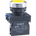 Кнопка управления NP8-11BN/5 без подсветки самовозв. 1НО+1НЗ IP65 (R) желт. CHINT 667115 1712122 - фото 16704202