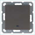 Выключатель 1-кл. 10А IP20 с подсветкой механизм мокко Jasmart G3011NZ 1944926 - фото 16704391