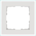 Рамка 1-м G-Classic бел. глянцевый Jasmart G1001W 1945015 - фото 16704406