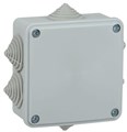 Коробка распаячная ОП КМ 100х100х45 IP44 6 вводов (RAL7035) IEK UKO11-100-100-045-K41-44 1343701 - фото 16704443