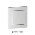Выключатель 2-кл. AtlasDesign Smart 10А (сх. 5) L+N с подсветкой Zigbee механизм бел. SE ATN000153Z 1955213 - фото 16704510
