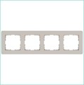 Рамка 4-м G-Flex тауп Jasmart G1104T 1945092 - фото 16704524