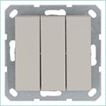 Выключатель 3-кл. 10А IP20 механизм тауп Jasmart G3031T 1944945 - фото 16704644