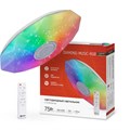 Светильник светодиодный COMFORT DIAMOND-MUSIC-RGB 75Вт 3000-6500К 6000лм 230В 500х100мм с пультом ДУ IN HOME 4690612044590 1738641 - фото 16704679
