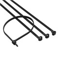 Хомут кабельный 7.6х370 P6.6 с двойн. замком черн. (уп.100шт) DKC 21327SR 1628087 - фото 16704780
