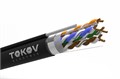Кабель витая пара F/UTP 4х2х24AWG(0.48мм)+тросс кат.5E PE Fluke tested (м) TOKOV Eletrcic TKE-C05-F/UTP-42-5E-305-ODC 1980915 - фото 16704816
