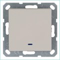 Выключатель 1-кл. 10А IP20 с подсветкой механизм тауп Jasmart G3011NT 1944927 - фото 16704851