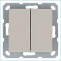 Переключатель проходной 2-кл. 10А IP20 механизм тауп Jasmart G3022T 1945011 - фото 16704867