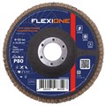 Круг лепестковый плоский оксид алюминия (125x22 мм; Р80) Flexione 10000645 FLX0001055 - фото 16705065