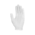 Перчатки нейлоновые без ПВХ, арт.1402 белые 341402 - фото 16707380