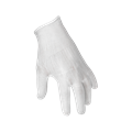 Перчатки нейлоновые без ПВХ, арт.1402 белые 341402 - фото 16707383