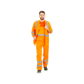 Костюм рабочий Дорожник, куртка+полукомбинезон, оранжевый 00010009858 - фото 16707527