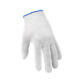 Перчатки х/б с ПВХ, 40гр, 10 класс, точка, арт. 0011Р, белые 100011040 - фото 16707668