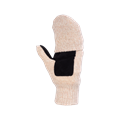 Перчатка-варежка полушерстяная утепленная, спилковая ладонь, арт.0331 00010011874 - фото 16707807