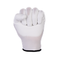 Перчатки нейлоновые с полиуретаном Manipula МикроПол MG-162 (TPU-13), арт.1407 белые 00501218673 - фото 16708455