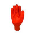 Перчатки ПВХ утеплённые бензомаслостойкие  Пламя, манжет резинка, арт.3001 353001086 - фото 16708512