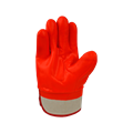 Перчатки ПВХ утеплённые бензомаслостойкие Пламя, манжет - крага, арт.3011 00010014634 - фото 16708520