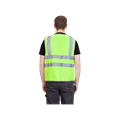 Жилет сигнальный с карманами лимонный ВАЛ120 - фото 16708834