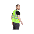 Жилет сигнальный с карманами лимонный ВАЛ120 - фото 16708835
