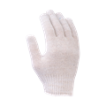 Перчатки х/б с ПВХ, 55гр, 10 класс, волна, арт. 0027Р, белые 1000271055 - фото 16709216