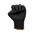 Перчатки нейлоновые без ПВХ, арт.1423 черные 00501443560 - фото 16709651