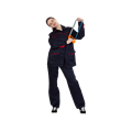 Костюм рабочий женский Ударница, куртка+полукомбинезон, темно-синий 05093 - фото 16710097