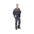 Костюм рабочий Троя с СОП, куртка+полукомбинезон, темно-синий 01077 - фото 16710474