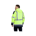 Куртка рабочая Easyview утепленная, лимон+темно-синий 00501449316 - фото 16710502