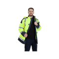 Куртка рабочая Easyview утепленная, лимон+темно-синий 00501449316 - фото 16710504