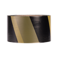 Лента для ограждения черно-желтая 75 мм х 200 м 00501446772 - фото 16710557