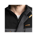 Куртка рабочая Манхеттен, темно-серая+оранж+черный 100378 - фото 16710966