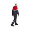 Костюм рабочий Навигатор утепленный, куртка+полукомбинезон, серый+красный 02791 - фото 16711205