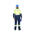 Костюм рабочий Терминал, куртка+полукомбинезон, темно-синий+лимон 104006 - фото 16711825