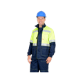 Костюм рабочий Терминал, куртка+полукомбинезон, темно-синий+лимон 104006 - фото 16711827