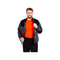 Куртка рабочая Манхеттен укороченная, темно-серый+оранж+черный 100380 - фото 16712353