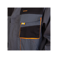 Куртка рабочая Манхеттен укороченная, темно-серый+оранж+черный 100380 - фото 16712359