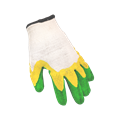 Перчатки х/б утепленные с латексным покрытием двойной облив зеленые, арт.1507У 00501454672 - фото 16712788