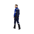 Костюм рабочий Виват New, куртка+брюки, темно-синий+черный+василек 174688 - фото 16712918