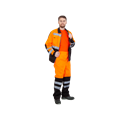 Костюм рабочий Магистраль-Люкс, куртка+брюки, оранж+черный 06136 - фото 16713437