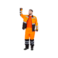 Костюм рабочий Магистраль-Люкс, куртка+брюки, оранж+черный 06136 - фото 16713441