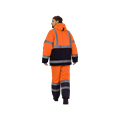 Костюм рабочий Магистраль-3 утепленный, куртка+полукомбинезон, синий+оранж 111798 - фото 16713472