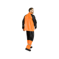 Костюм влагостойкий сигнальный, куртка+брюки, оранж+черный с СОП 00501455922 - фото 16714098
