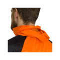 Костюм влагостойкий сигнальный, куртка+брюки, оранж+черный с СОП 00501455922 - фото 16714100