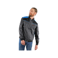 Куртка рабочая Престиж, темно-серый+черный+голубой 119008 - фото 16715198