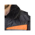 Костюм рабочий Комфорт утепленный, куртка+полукомбинезон, темно-серый+оранжевый КОС628 - фото 16715263