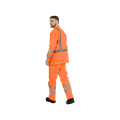 Костюм рабочий Дорожник-2 3кл. защиты, куртка+полукомбинезон, оранжевый Сиг105 - фото 16715266